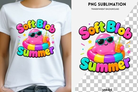 Download Soft Blob Summer PNG | Cute Pool Float - Summer Collection