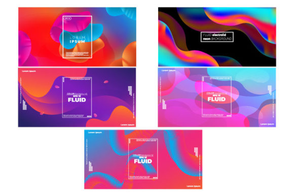 Download Liquid Flow Fluid Colors Trendy Shapes - Trendy shapes Collection