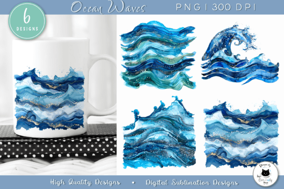 Download Ocean Wave Clipart | Summer Sublimation - Summer Collection