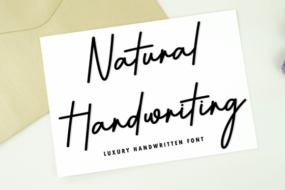 Download Natural Handwriting - Natural Collection