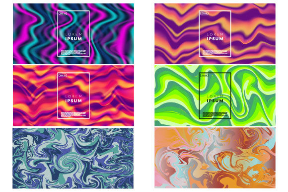 Download Liquid Flow Fluid Colors Trendy Shapes - Trendy shapes Collection