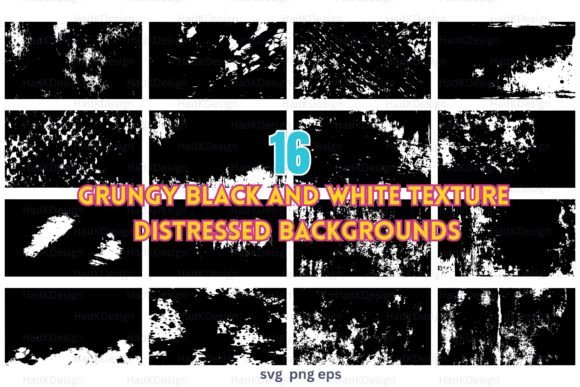 Download Grungy Black and White Texture Pack - Grungy Collection