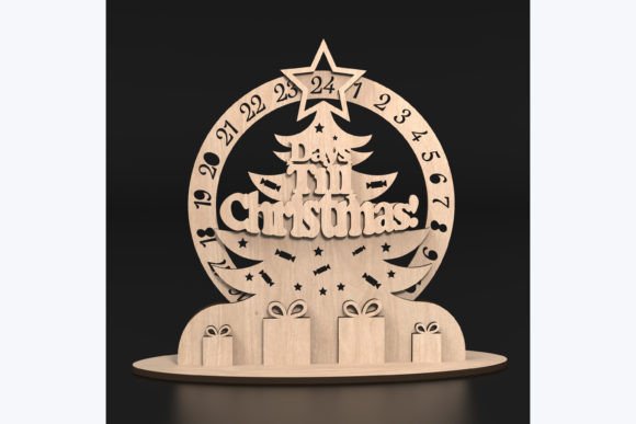 Download Laser Cut Days Till Christmas Tree Svg - Christmas tree Collection