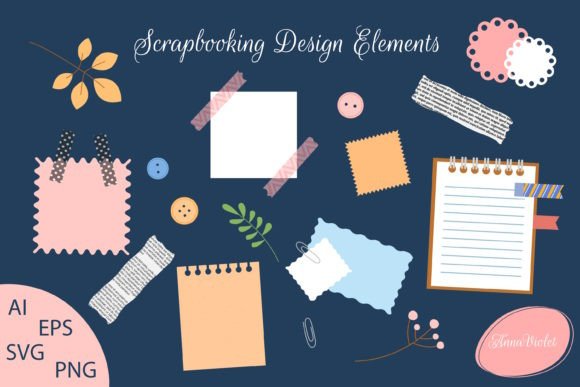 Download Scrapbooking Design Elements - Scrapbooking design Collection
