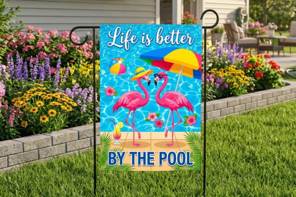 Download Summer Flag Sublimation Design - Summer Collection