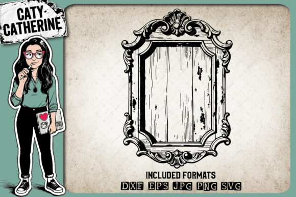 Download Rustic Wooden Ornate Frame – Home Decor - Home decor Collection