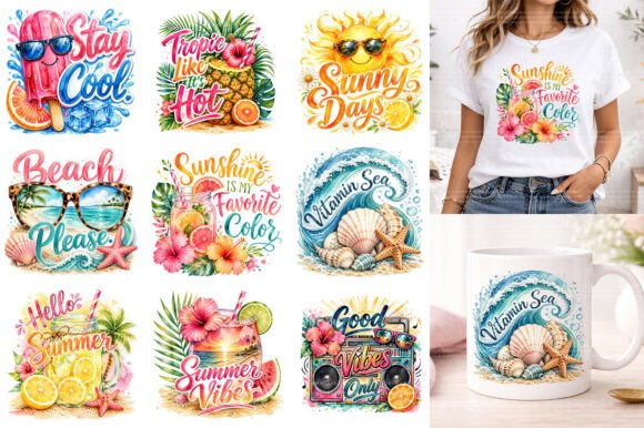 Download Summer Beach Sublimation PNG - Summer Collection
