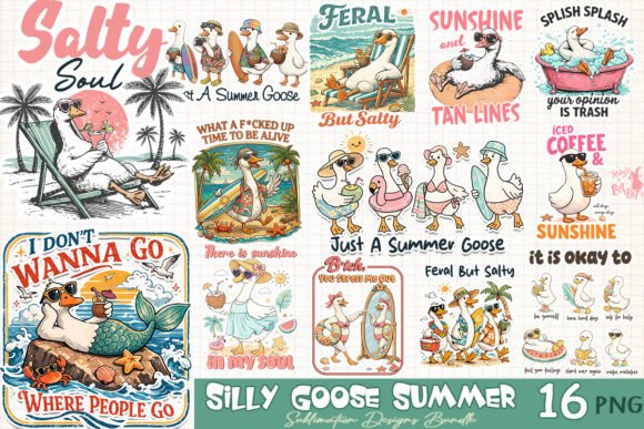 Download Silly Goose Summer Sublimation Bundle - Summer Collection