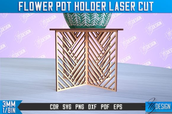 Download Flower Pot Holder Laser Cut | Home Decor - Home decor Collection