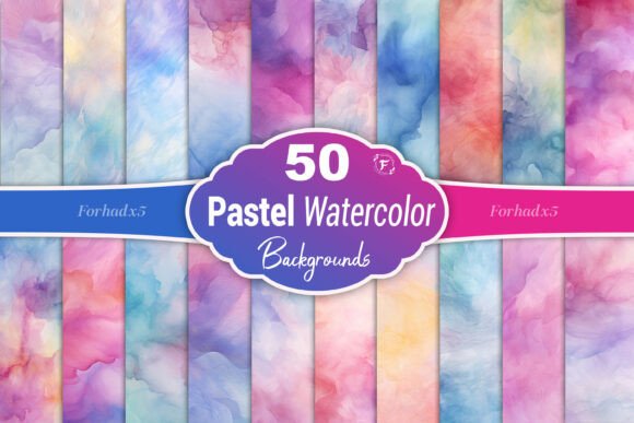 Download Pastel Watercolor Background - Pastel Collection